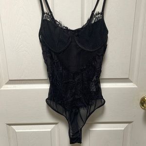Black bodysuit, size medium NWOT